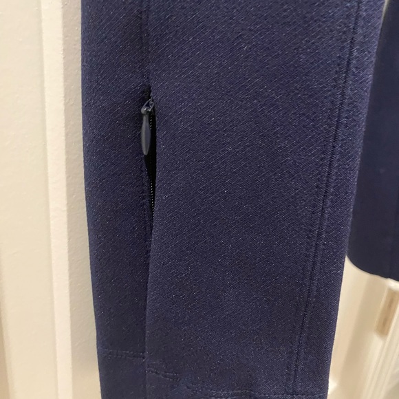 WHBM Luxe Stretch Skinny Pant in Officer Blue Size 2 NWT - Picture 8 of 9